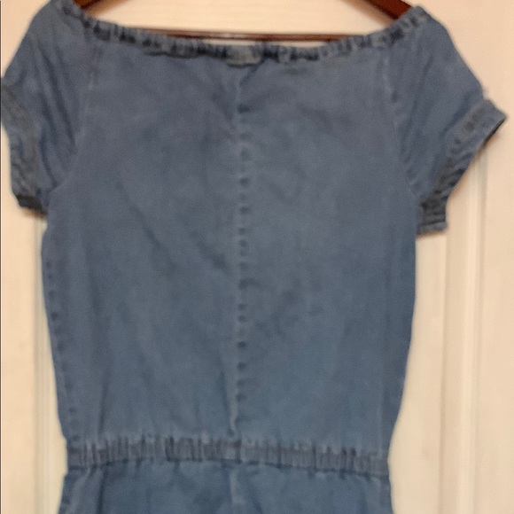 Blue Denim Jumpsuit - Picture 5 of 14